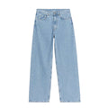 Classic Light Wash Wide Leg Jeans
