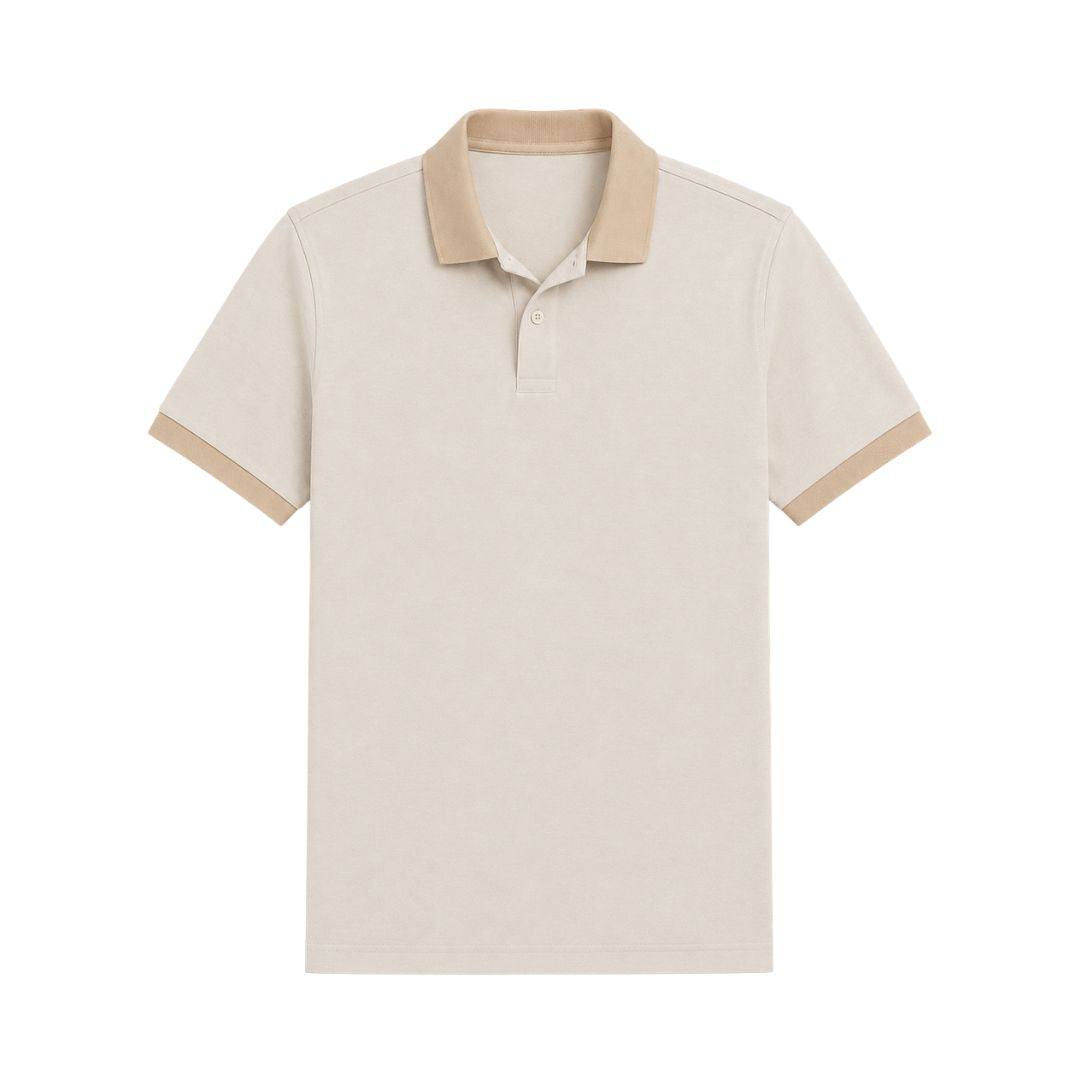 Classic Beige Polo Shirt
