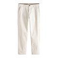 Classic Off-White Straight Fit Chino Pants