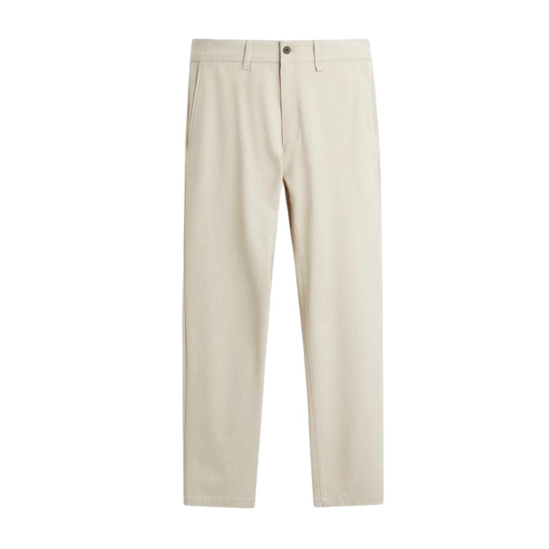 Classic Beige Straight Fit Chino Pants
