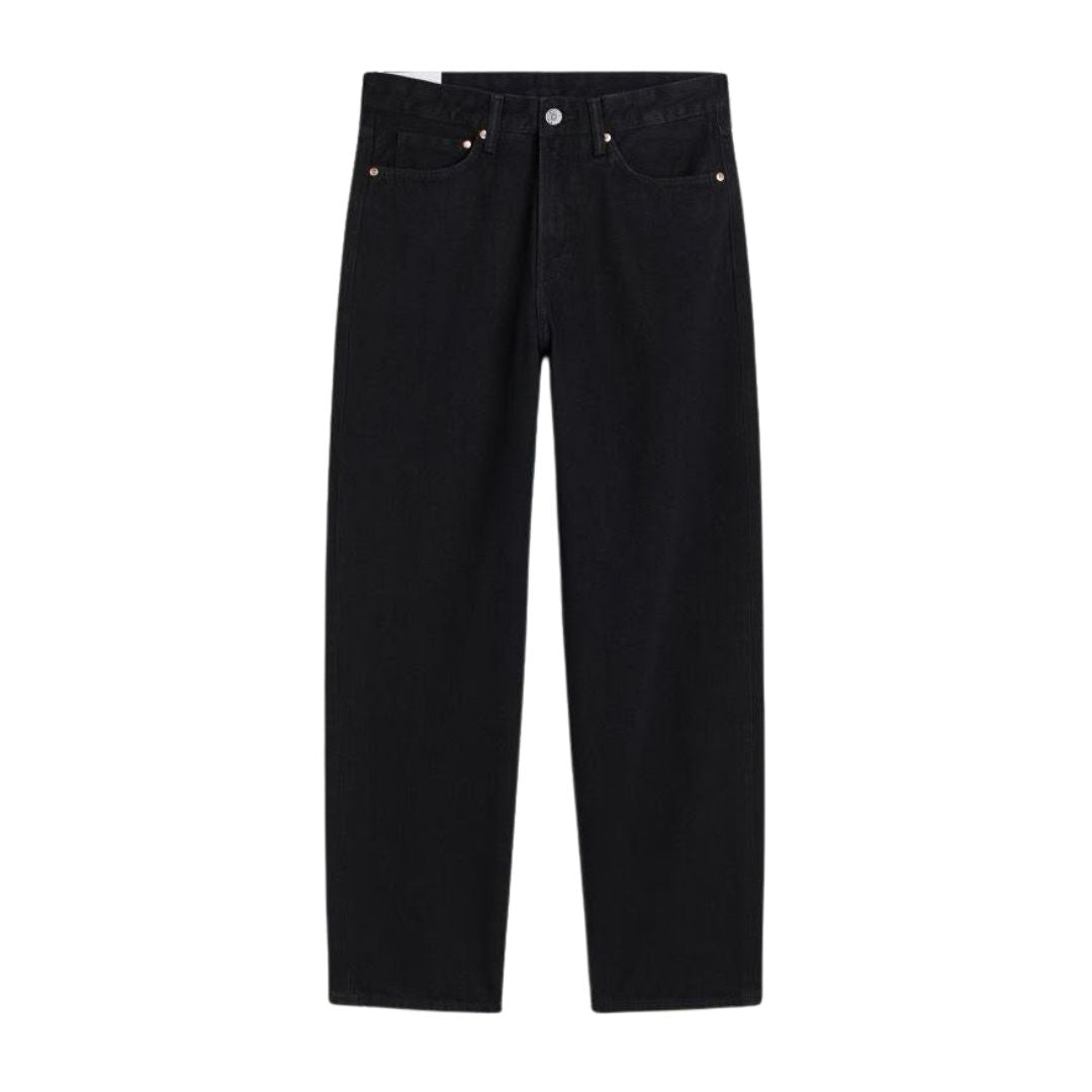 Classic Black Straight Leg Jeans
